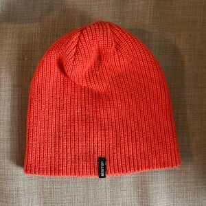 Orange Burton Beanie